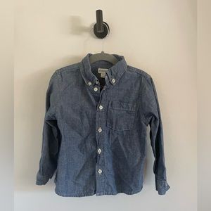 3T Chambray Long Sleeve Gymboree Shirt